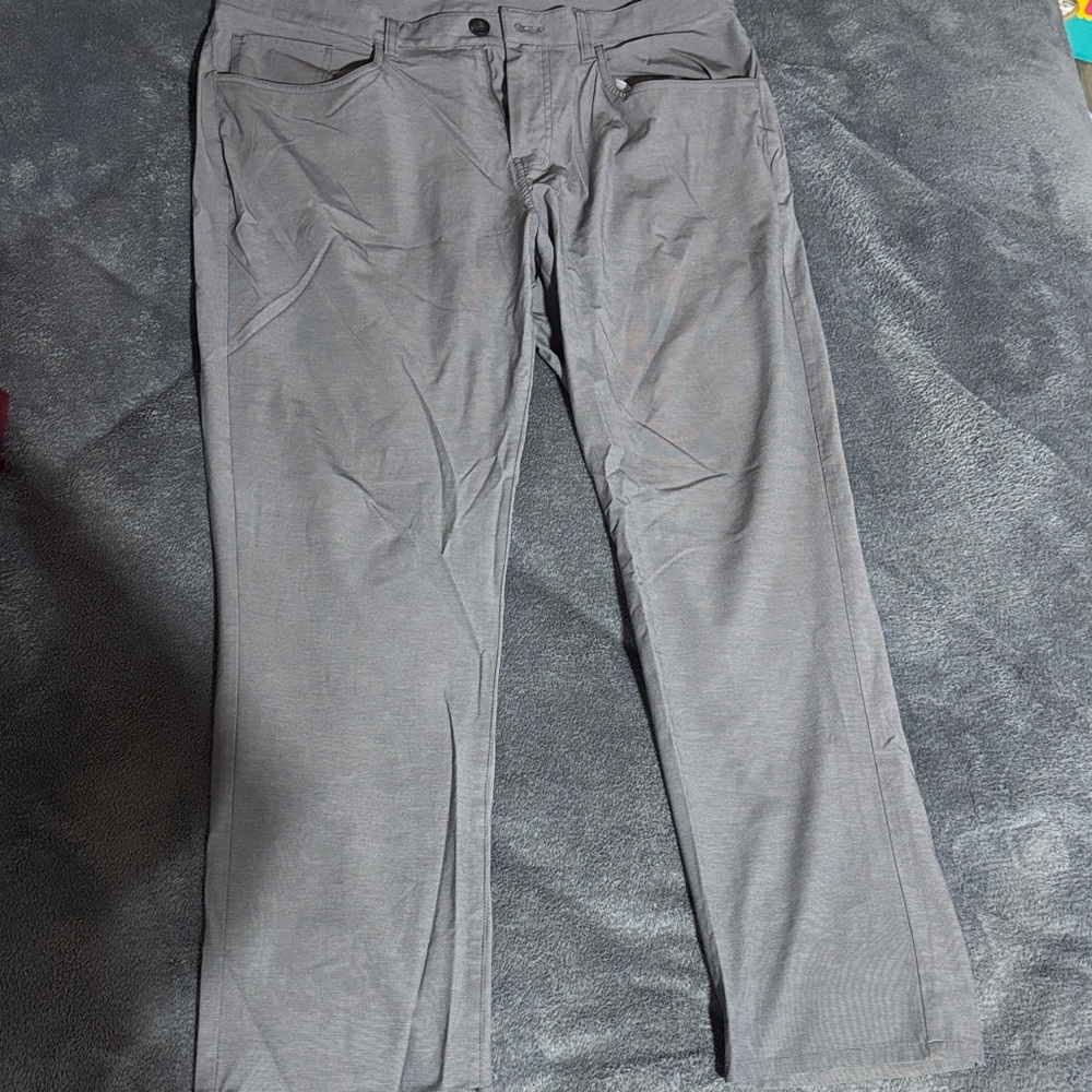 Gray Golf Pants